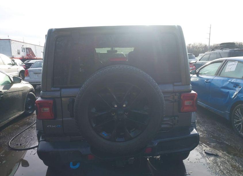 Photo 16 of 2022 Jeep Wrangler 4XE UNLIMITED SAHARA 4X4 (VIN 1C4JJXP67NW115493)