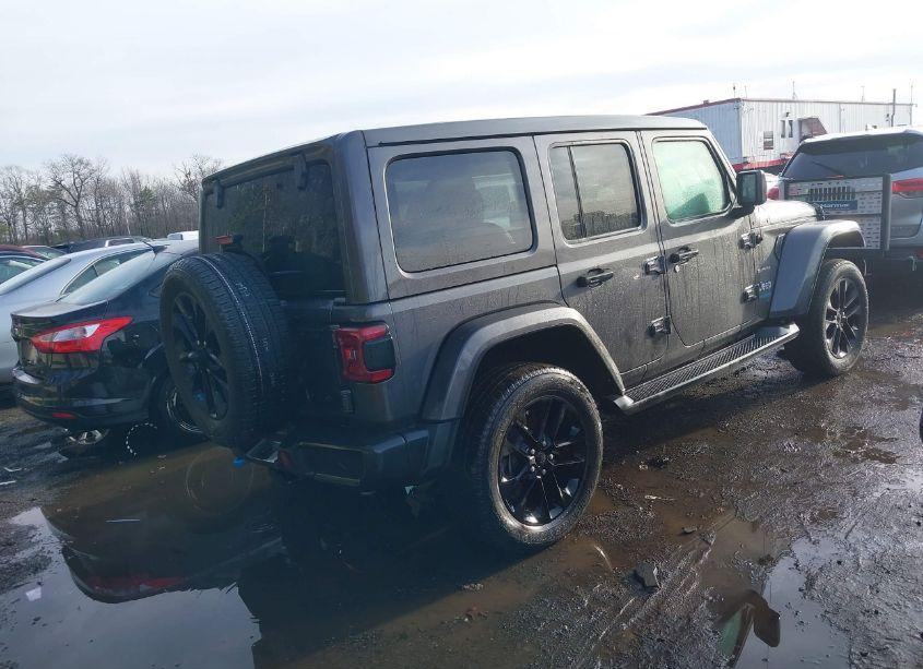Photo 4 of 2022 Jeep Wrangler 4XE UNLIMITED SAHARA 4X4 (VIN 1C4JJXP67NW115493)