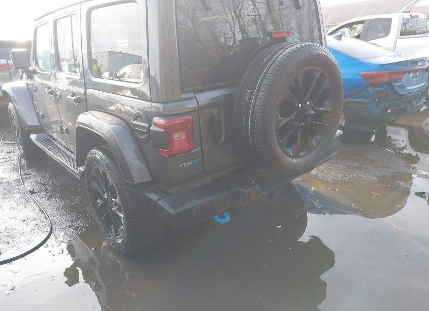 Photo 6 of 2022 Jeep Wrangler 4XE UNLIMITED SAHARA 4X4 (VIN 1C4JJXP67NW115493)
