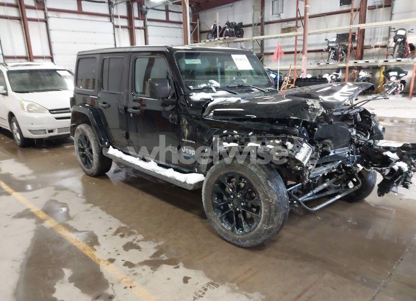 2022 Jeep Wrangler 4XE UNLIMITED SAHARA 4X4 (VIN 1C4JJXP67NW280802) main photo