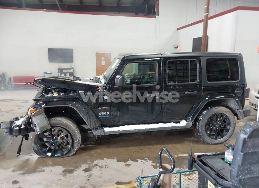 Photo 14 of 2022 Jeep Wrangler 4XE UNLIMITED SAHARA 4X4 (VIN 1C4JJXP67NW280802)