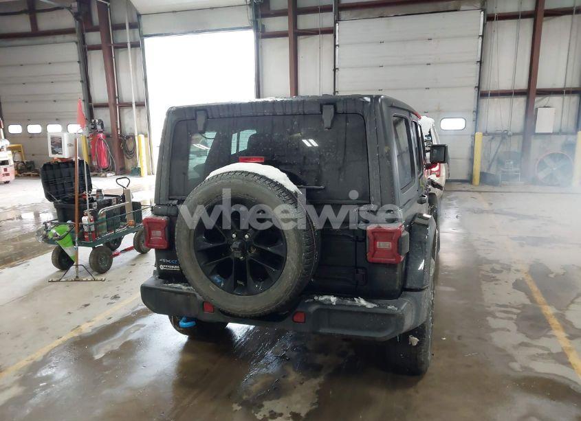 Photo 16 of 2022 Jeep Wrangler 4XE UNLIMITED SAHARA 4X4 (VIN 1C4JJXP67NW280802)