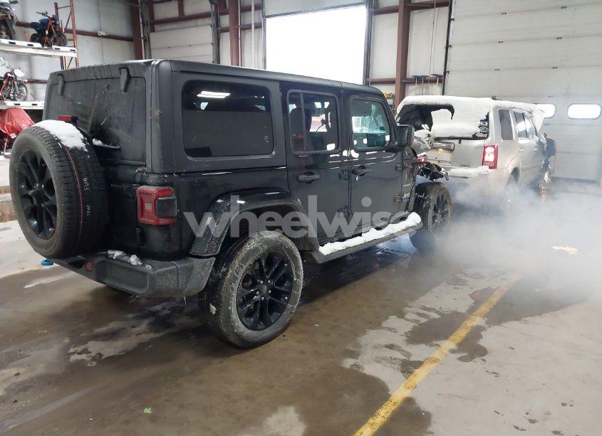 Photo 4 of 2022 Jeep Wrangler 4XE UNLIMITED SAHARA 4X4 (VIN 1C4JJXP67NW280802)
