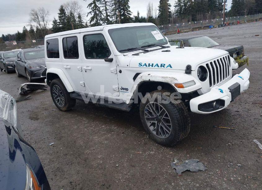 2023 Jeep Wrangler 4XE HIGH ALTITUDE 4X4 (VIN 1C4JJXP67PW604740) main photo