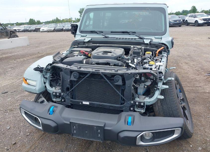 Photo 6 of 2023 Jeep Wrangler 4XE SAHARA (VIN 1C4JJXP67PW627063)