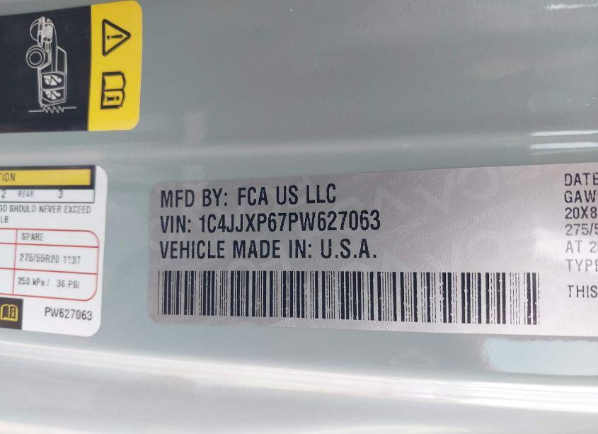 Photo 9 of 2023 Jeep Wrangler 4XE SAHARA (VIN 1C4JJXP67PW627063)