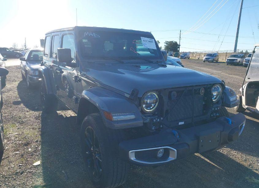 2023 Jeep Wrangler 4XE SAHARA 4X4 (VIN 1C4JJXP67PW628570) main photo