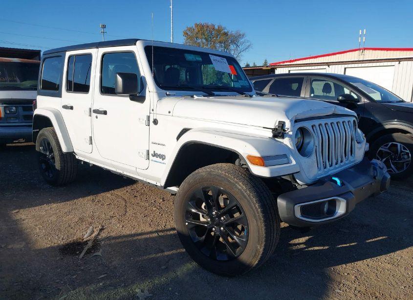 2023 Jeep Wrangler 4XE SAHARA 4X4 (VIN 1C4JJXP67PW630416) main photo