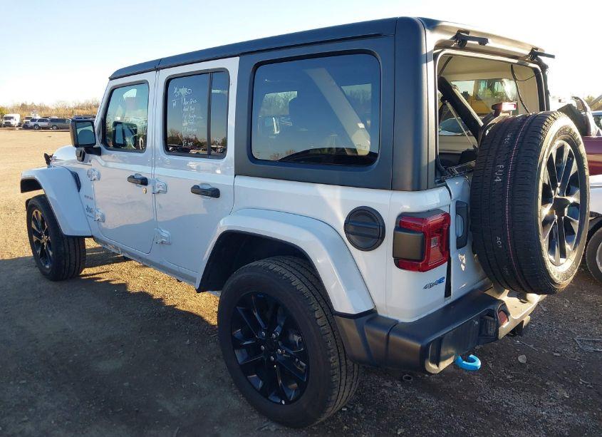 Photo 3 of 2023 Jeep Wrangler 4XE SAHARA 4X4 (VIN 1C4JJXP67PW630416)