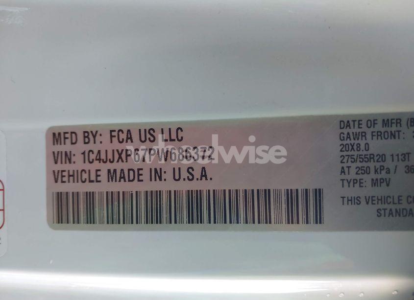 Photo 9 of 2023 Jeep Wrangler 4XE SAHARA 4X4 (VIN 1C4JJXP67PW686372)