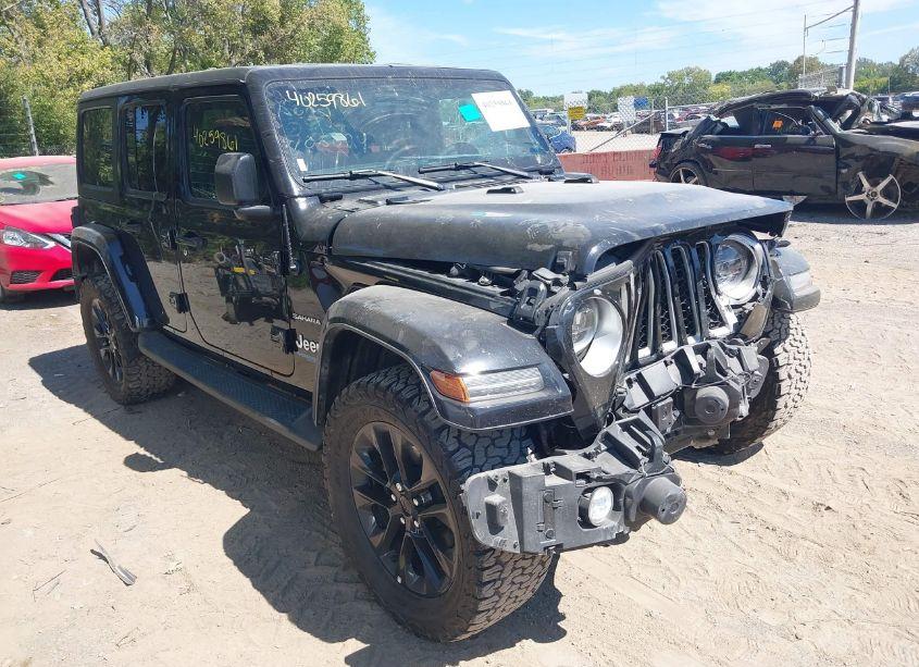 Photo 18 of 2021 Jeep Wrangler 4XE UNLIMITED SAHARA 4X4 (VIN 1C4JJXP68MW705264)