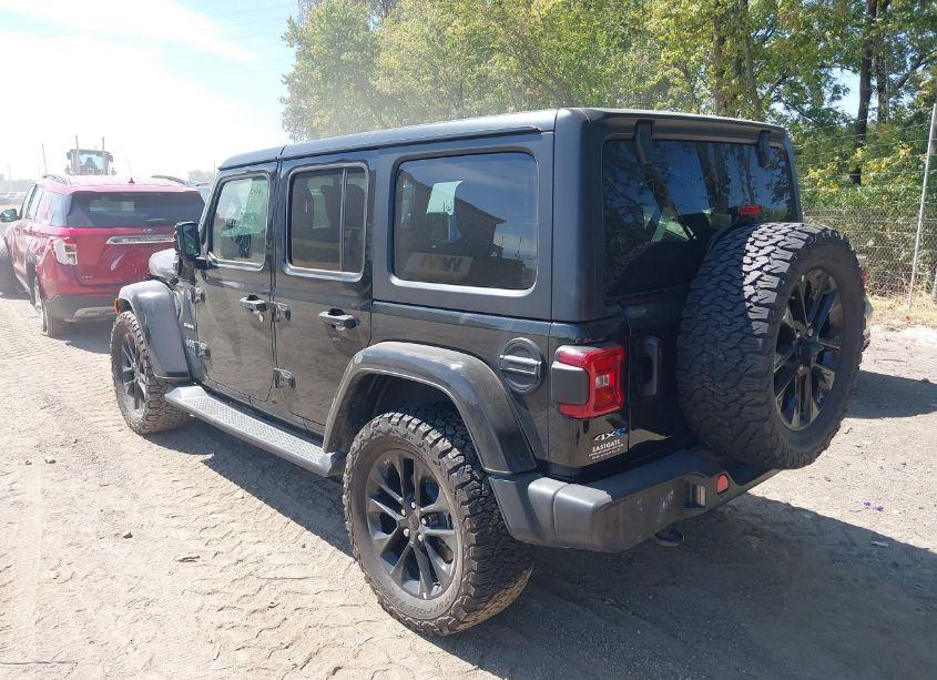 Photo 3 of 2021 Jeep Wrangler 4XE UNLIMITED SAHARA 4X4 (VIN 1C4JJXP68MW705264)