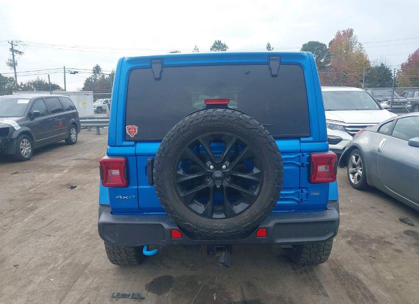 Photo 16 of 2022 Jeep Wrangler 4XE UNLIMITED SAHARA 4X4 (VIN 1C4JJXP68NW278380)