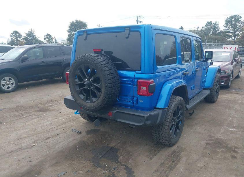 Photo 4 of 2022 Jeep Wrangler 4XE UNLIMITED SAHARA 4X4 (VIN 1C4JJXP68NW278380)