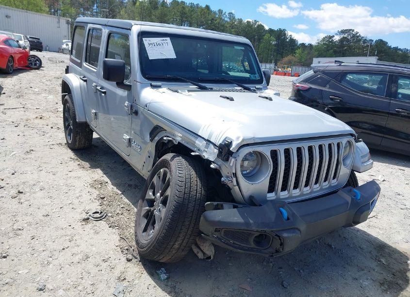 2023 Jeep Wrangler 4XE SAHARA 4X4 (VIN 1C4JJXP68PW698840) main photo