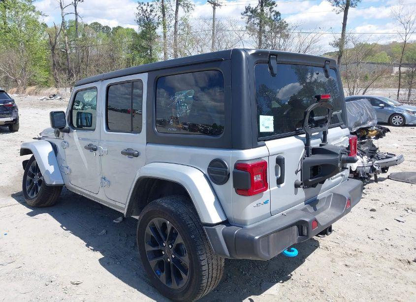 Photo 3 of 2023 Jeep Wrangler 4XE SAHARA 4X4 (VIN 1C4JJXP68PW698840)