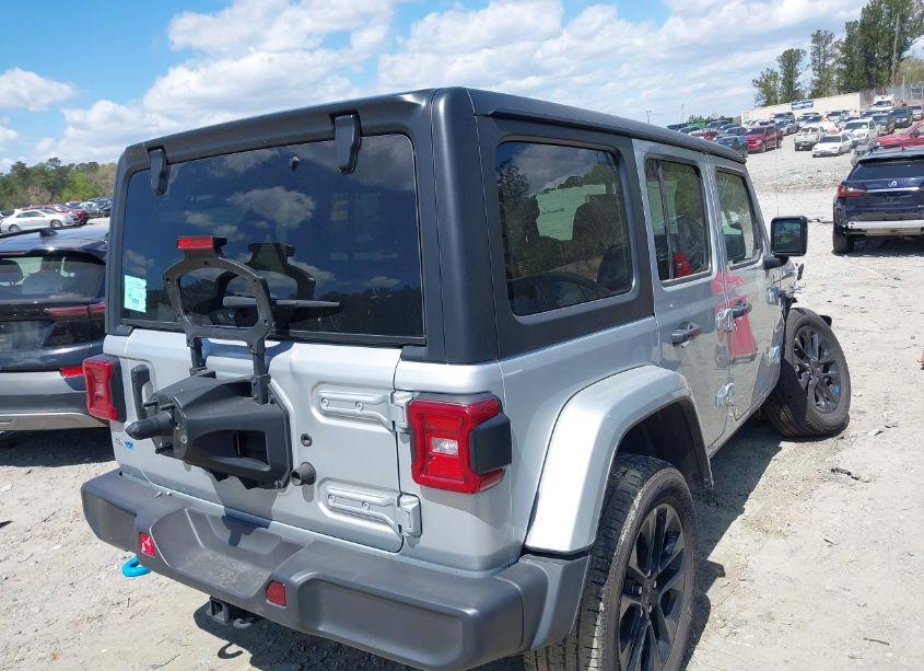 Photo 4 of 2023 Jeep Wrangler 4XE SAHARA 4X4 (VIN 1C4JJXP68PW698840)