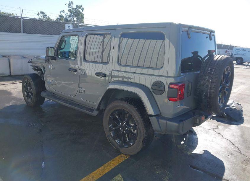 Photo 3 of 2021 Jeep Wrangler 4XE UNLIMITED SAHARA 4X4 (VIN 1C4JJXP69MW758085)