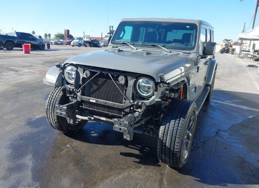 Photo 6 of 2021 Jeep Wrangler 4XE UNLIMITED SAHARA 4X4 (VIN 1C4JJXP69MW758085)
