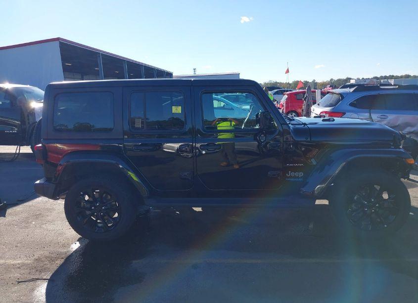 Photo 14 of 2021 Jeep Wrangler 4XE UNLIMITED SAHARA 4X4 (VIN 1C4JJXP69MW799834)