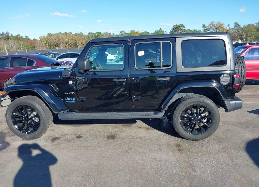 Photo 15 of 2021 Jeep Wrangler 4XE UNLIMITED SAHARA 4X4 (VIN 1C4JJXP69MW799834)