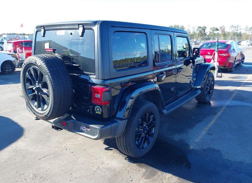 Photo 4 of 2021 Jeep Wrangler 4XE UNLIMITED SAHARA 4X4 (VIN 1C4JJXP69MW799834)
