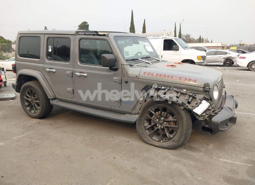 Photo 14 of 2021 Jeep Wrangler 4XE UNLIMITED SAHARA 4X4 (VIN 1C4JJXP69MW829947)