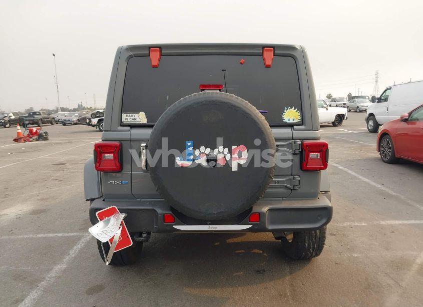 Photo 17 of 2021 Jeep Wrangler 4XE UNLIMITED SAHARA 4X4 (VIN 1C4JJXP69MW829947)