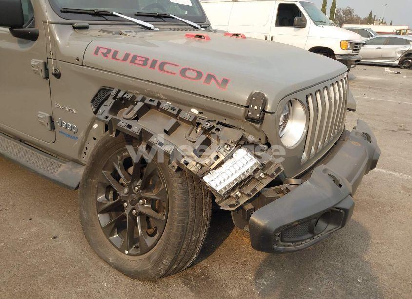 Photo 18 of 2021 Jeep Wrangler 4XE UNLIMITED SAHARA 4X4 (VIN 1C4JJXP69MW829947)