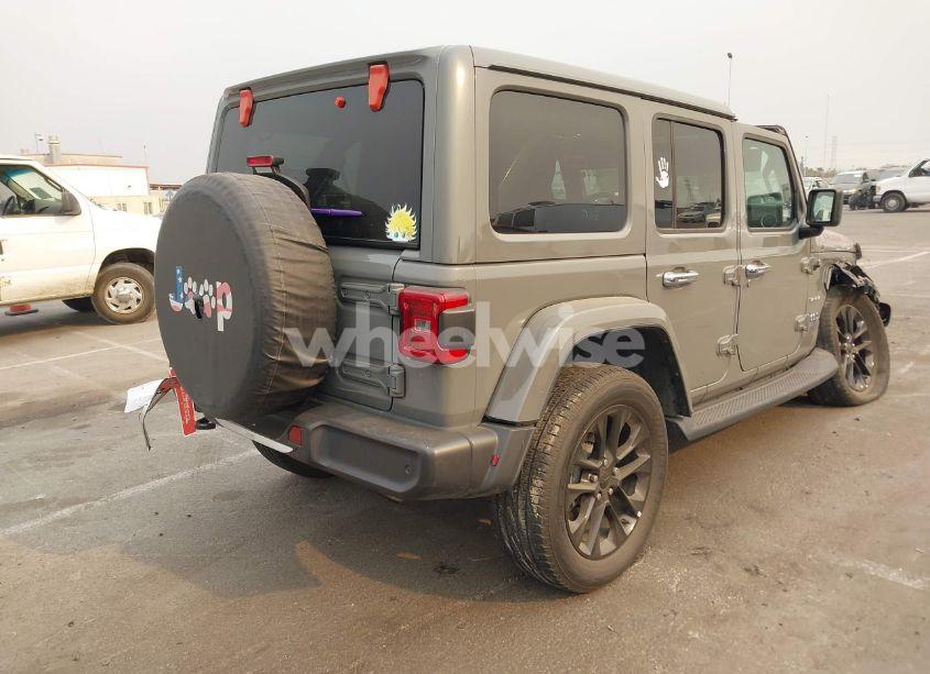 Photo 4 of 2021 Jeep Wrangler 4XE UNLIMITED SAHARA 4X4 (VIN 1C4JJXP69MW829947)