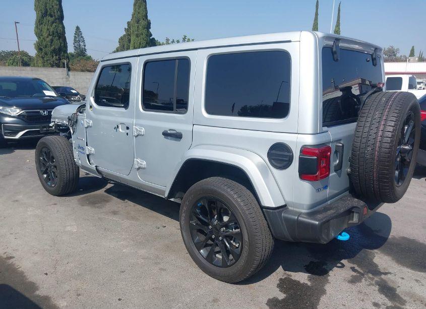 Photo 3 of 2022 Jeep Wrangler 4XE UNLIMITED SAHARA 4X4 (VIN 1C4JJXP69NW220598)