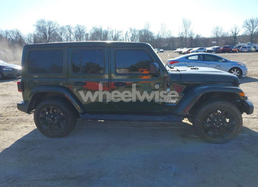 Photo 13 of 2022 Jeep Wrangler 4XE UNLIMITED SAHARA 4X4 (VIN 1C4JJXP69NW228829)