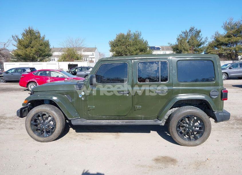Photo 14 of 2022 Jeep Wrangler 4XE UNLIMITED SAHARA 4X4 (VIN 1C4JJXP69NW228829)