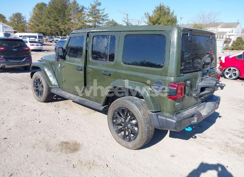 Photo 3 of 2022 Jeep Wrangler 4XE UNLIMITED SAHARA 4X4 (VIN 1C4JJXP69NW228829)