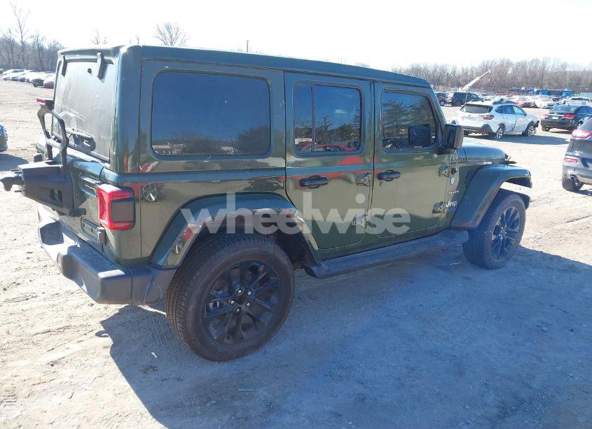 Photo 4 of 2022 Jeep Wrangler 4XE UNLIMITED SAHARA 4X4 (VIN 1C4JJXP69NW228829)