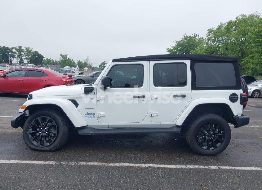 Photo 14 of 2022 Jeep Wrangler 4XE UNLIMITED SAHARA 4X4 (VIN 1C4JJXP69NW229124)