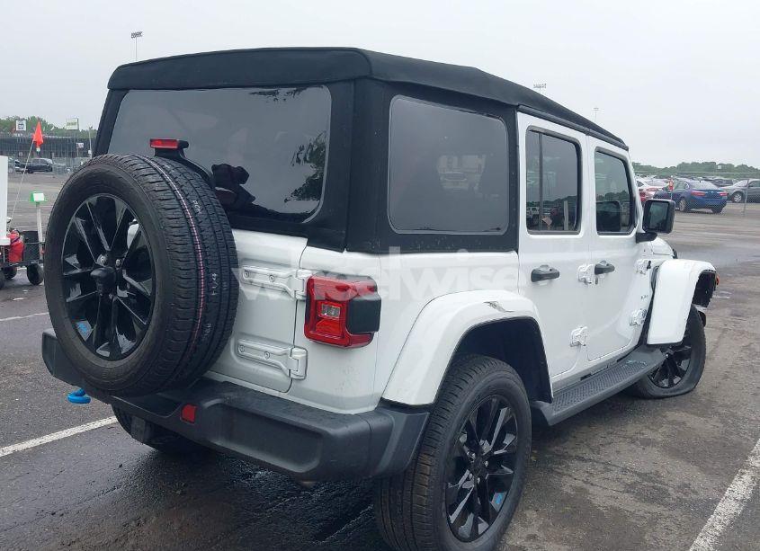 Photo 4 of 2022 Jeep Wrangler 4XE UNLIMITED SAHARA 4X4 (VIN 1C4JJXP69NW229124)