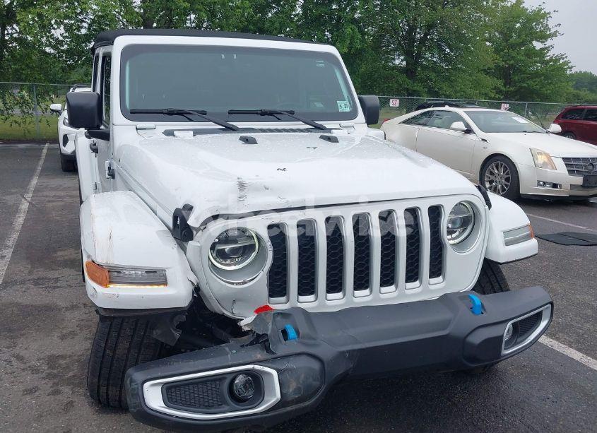 Photo 6 of 2022 Jeep Wrangler 4XE UNLIMITED SAHARA 4X4 (VIN 1C4JJXP69NW229124)