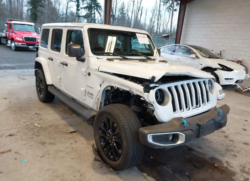 2022 Jeep Wrangler 4XE UNLIMITED SAHARA 4X4 (VIN 1C4JJXP69NW279859) main photo