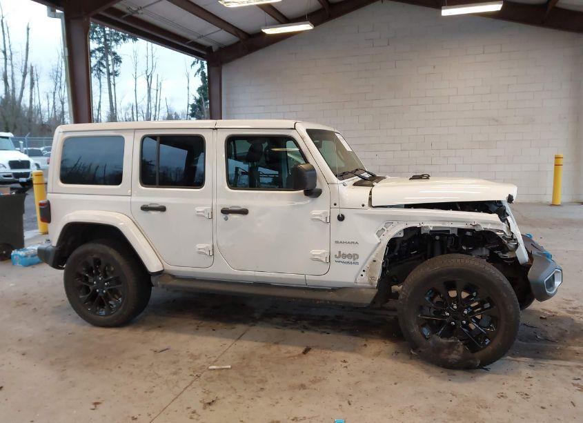 Photo 14 of 2022 Jeep Wrangler 4XE UNLIMITED SAHARA 4X4 (VIN 1C4JJXP69NW279859)