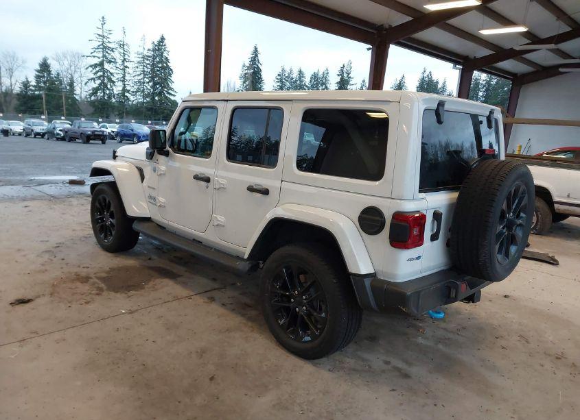Photo 3 of 2022 Jeep Wrangler 4XE UNLIMITED SAHARA 4X4 (VIN 1C4JJXP69NW279859)