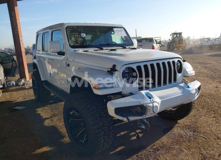 2023 Jeep Wrangler 4XE HIGH ALTITUDE 4X4 (VIN 1C4JJXP69PW517180) main photo