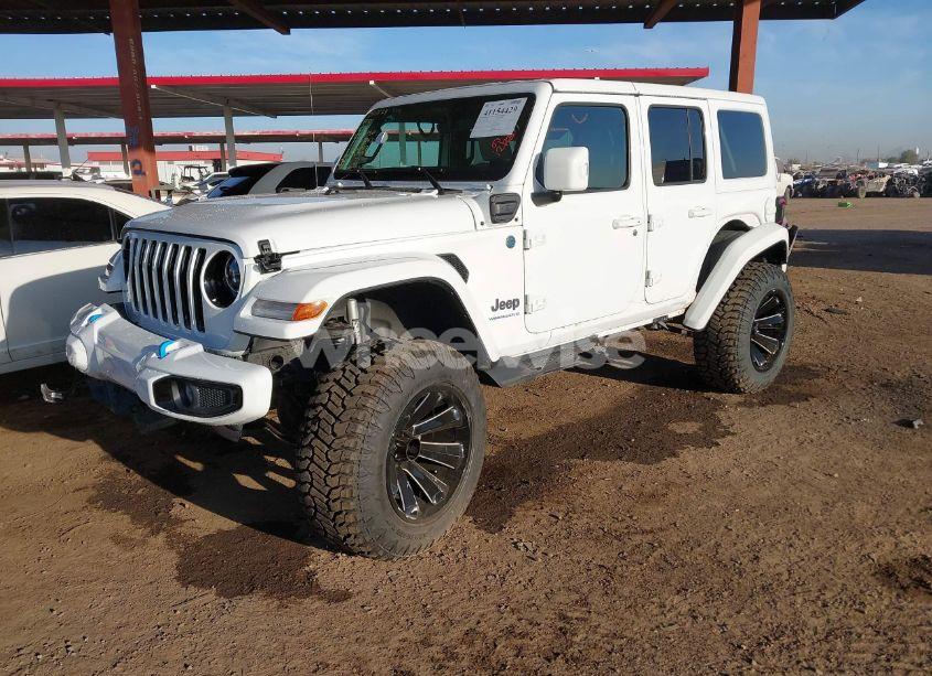 Photo 2 of 2023 Jeep Wrangler 4XE HIGH ALTITUDE 4X4 (VIN 1C4JJXP69PW517180)