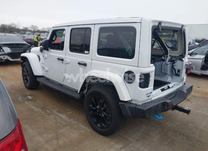 Photo 3 of 2023 Jeep Wrangler 4XE SAHARA 4X4 (VIN 1C4JJXP69PW553161)