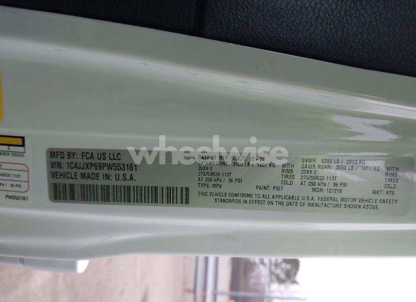 Photo 9 of 2023 Jeep Wrangler 4XE SAHARA 4X4 (VIN 1C4JJXP69PW553161)