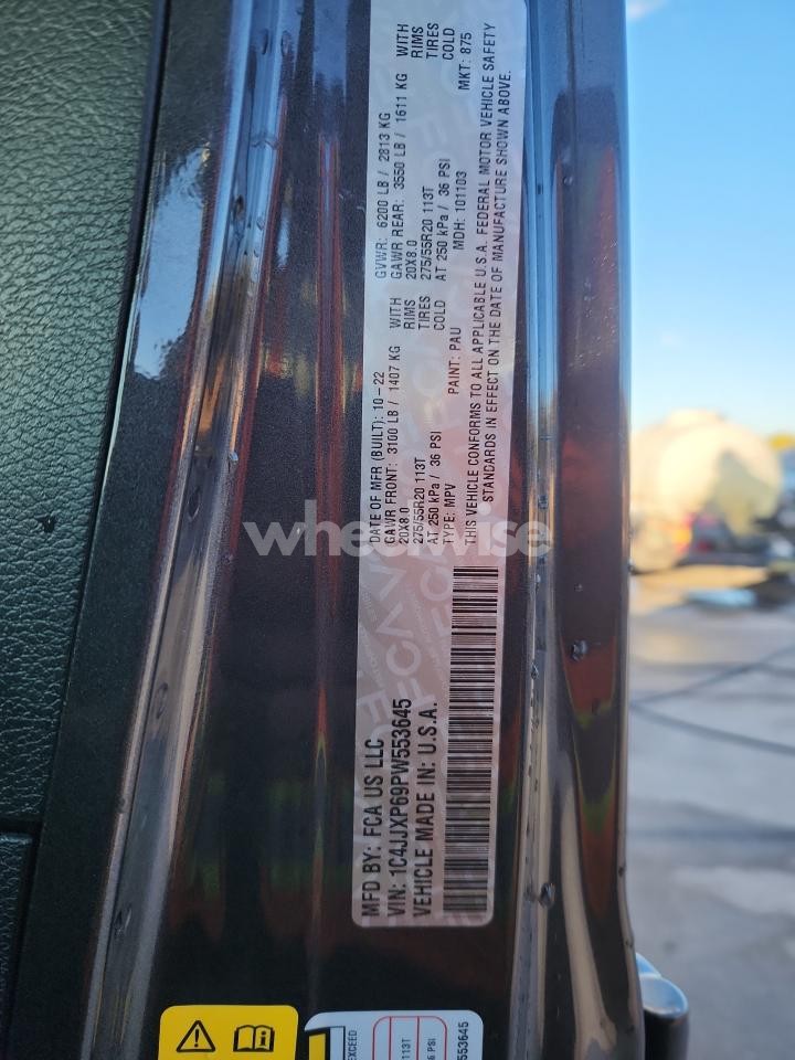 Photo 13 of 2023 JEEP WRANGLER SAHARA 4XE (VIN 1C4JJXP69PW553645)