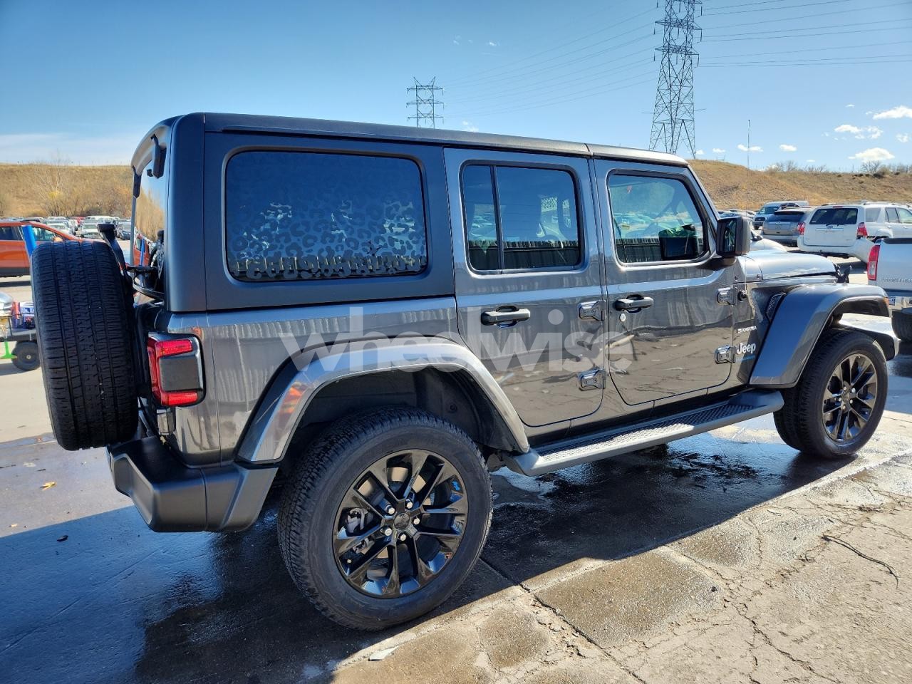 Photo 3 of 2023 JEEP WRANGLER SAHARA 4XE (VIN 1C4JJXP69PW553645)