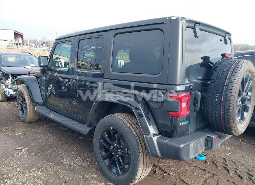 Photo 3 of 2023 Jeep Wrangler 4XE SAHARA 4X4 (VIN 1C4JJXP69PW627436)