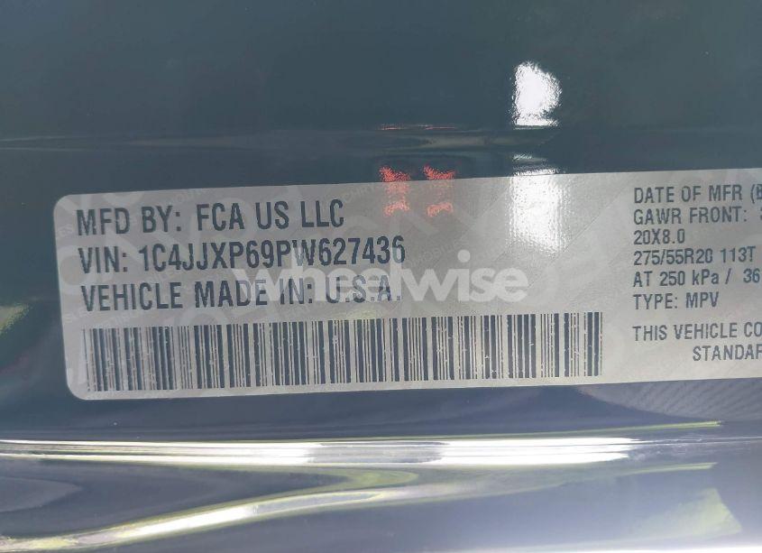 Photo 9 of 2023 Jeep Wrangler 4XE SAHARA 4X4 (VIN 1C4JJXP69PW627436)