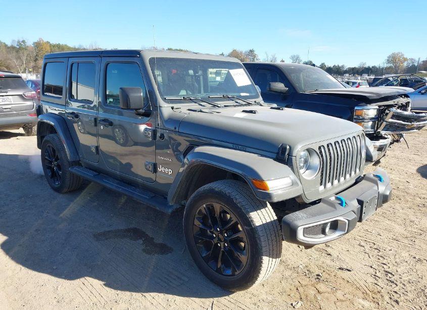 2023 Jeep Wrangler 4XE SAHARA 4X4 (VIN 1C4JJXP69PW629610) main photo